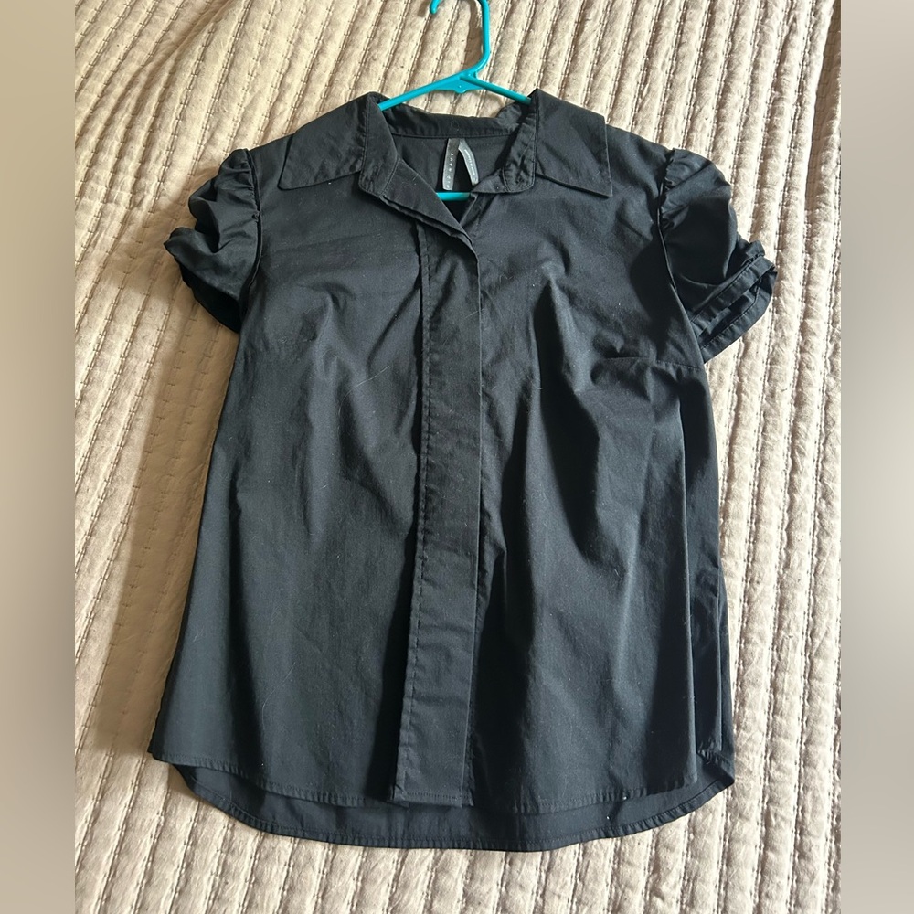 black button up
